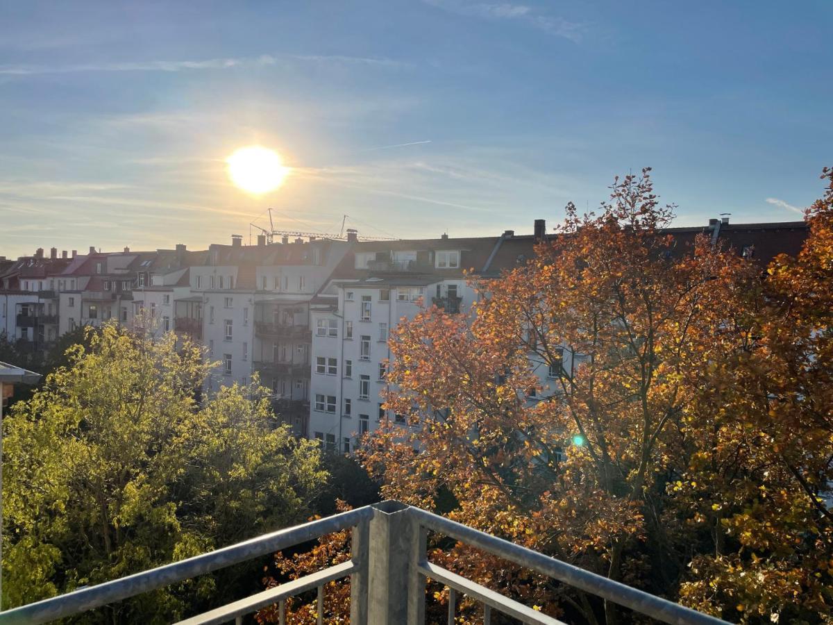 Loft Mit 2 Terrassen - Ruhig&Sonnig Apartamento Leipzig Exterior foto