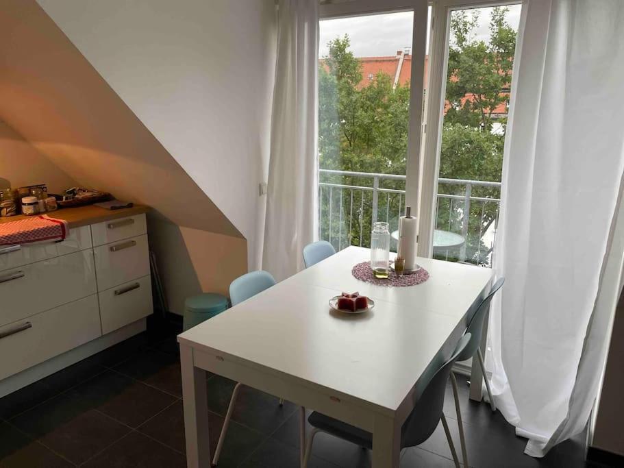 Loft Mit 2 Terrassen - Ruhig&Sonnig Apartamento Leipzig Exterior foto