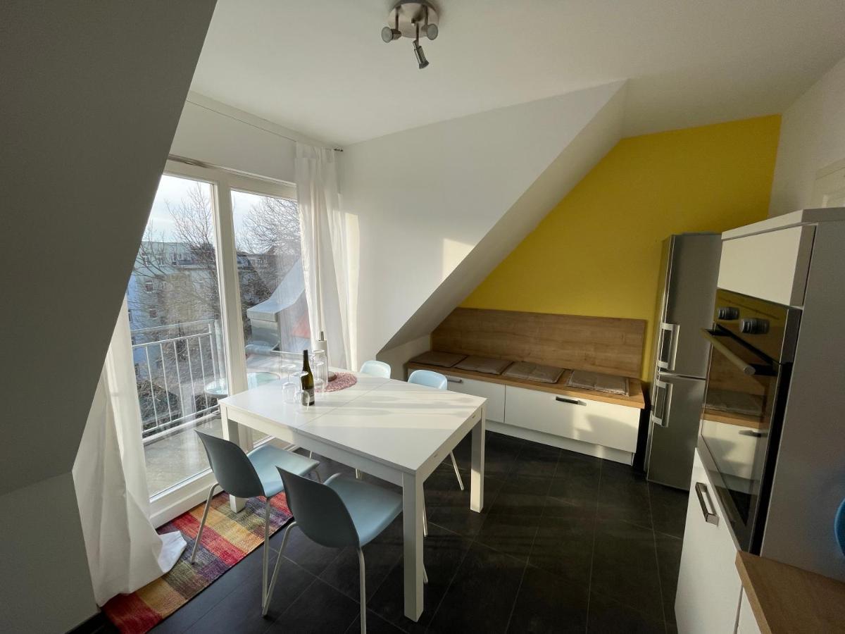 Loft Mit 2 Terrassen - Ruhig&Sonnig Apartamento Leipzig Exterior foto
