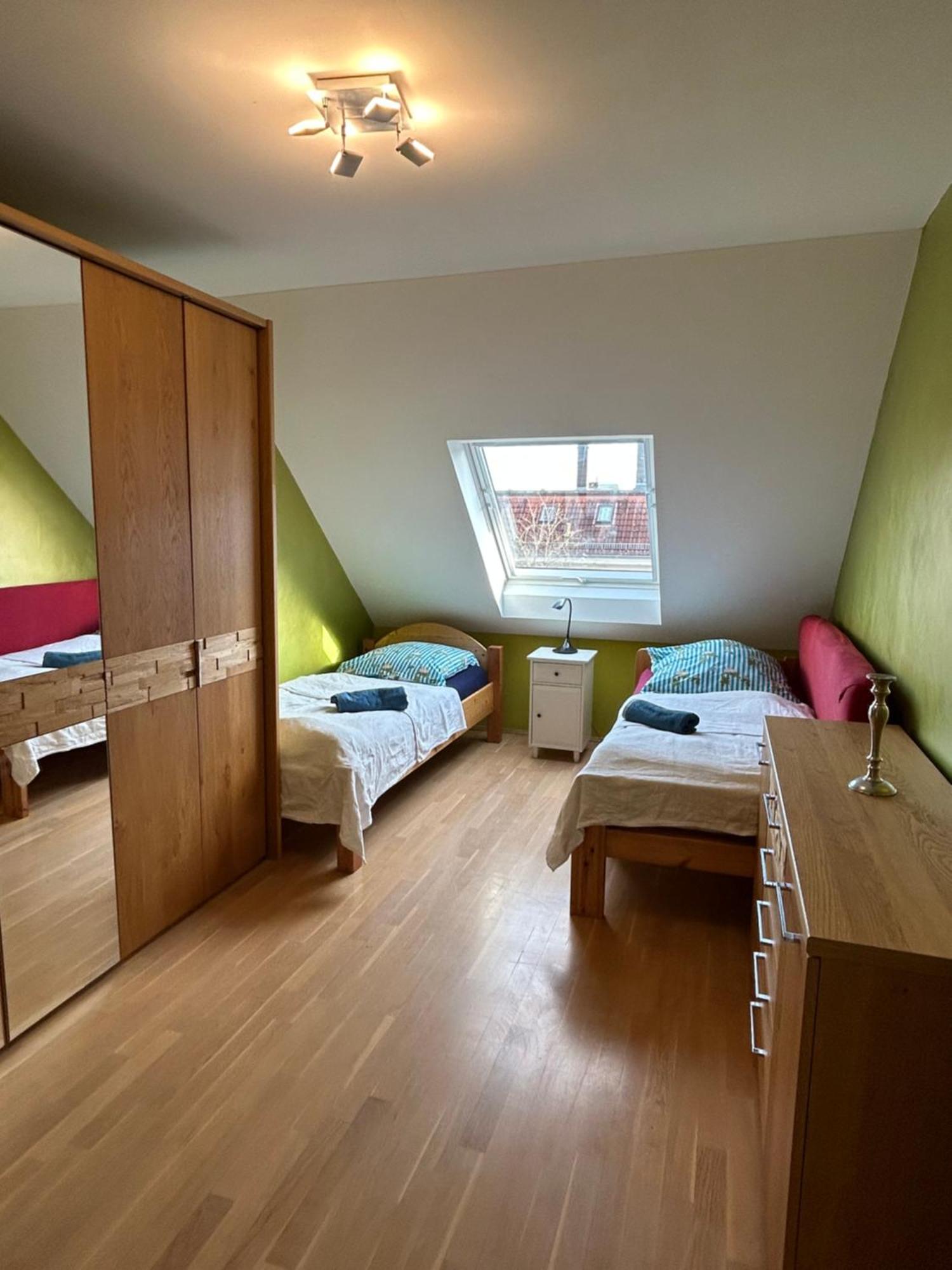 Loft Mit 2 Terrassen - Ruhig&Sonnig Apartamento Leipzig Exterior foto