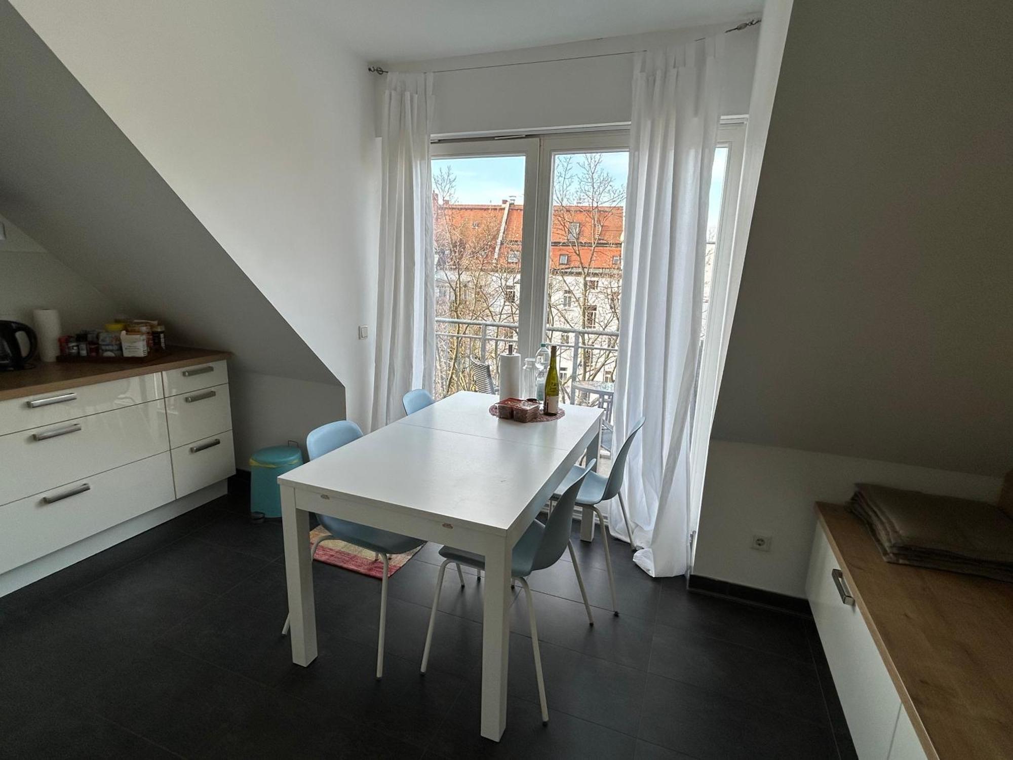 Loft Mit 2 Terrassen - Ruhig&Sonnig Apartamento Leipzig Exterior foto